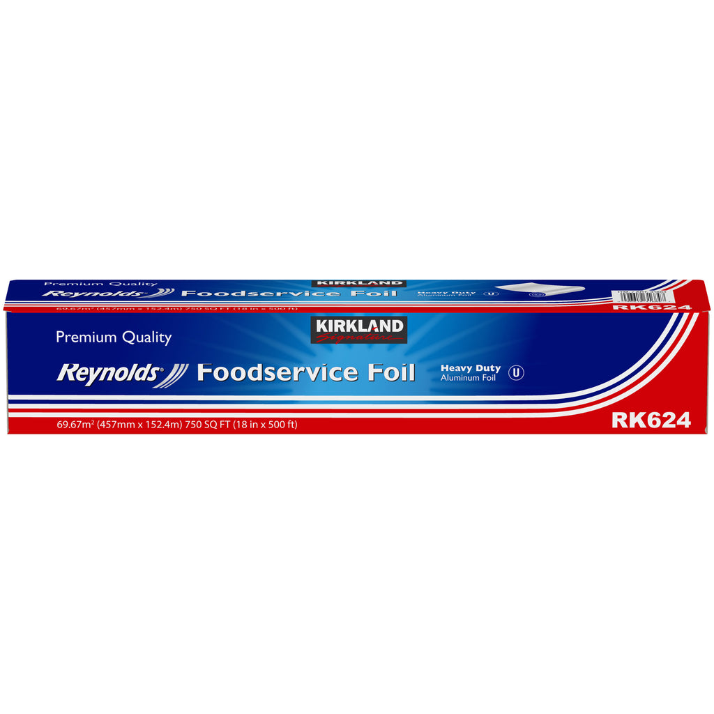 Kirkland Signature Reynolds Foodservice Foil HD, 18 in X 500 Ft