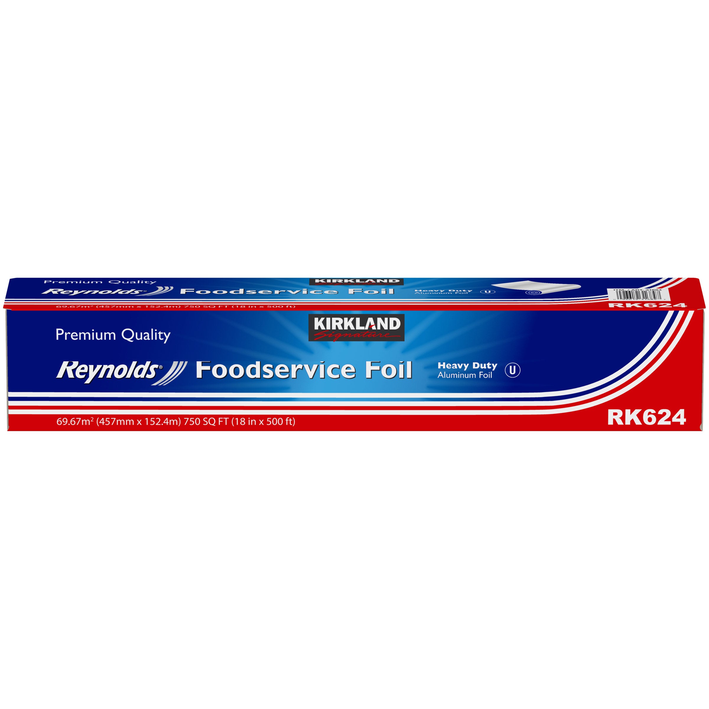 Kirkland Signature Reynolds Foodservice Foil HD, 18 in X 500 Ft