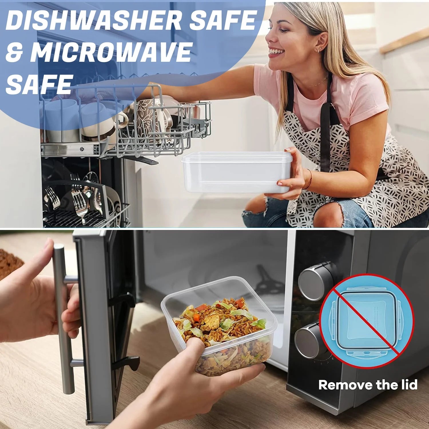 24 Pack Airtight Food Storage Containers Set with Lids, Plastic Leak-Proof Canisters for Cereal Flour Sugar,Bpa Free Leak Proof Plastic Lunch Boxes(Labels & Marker)