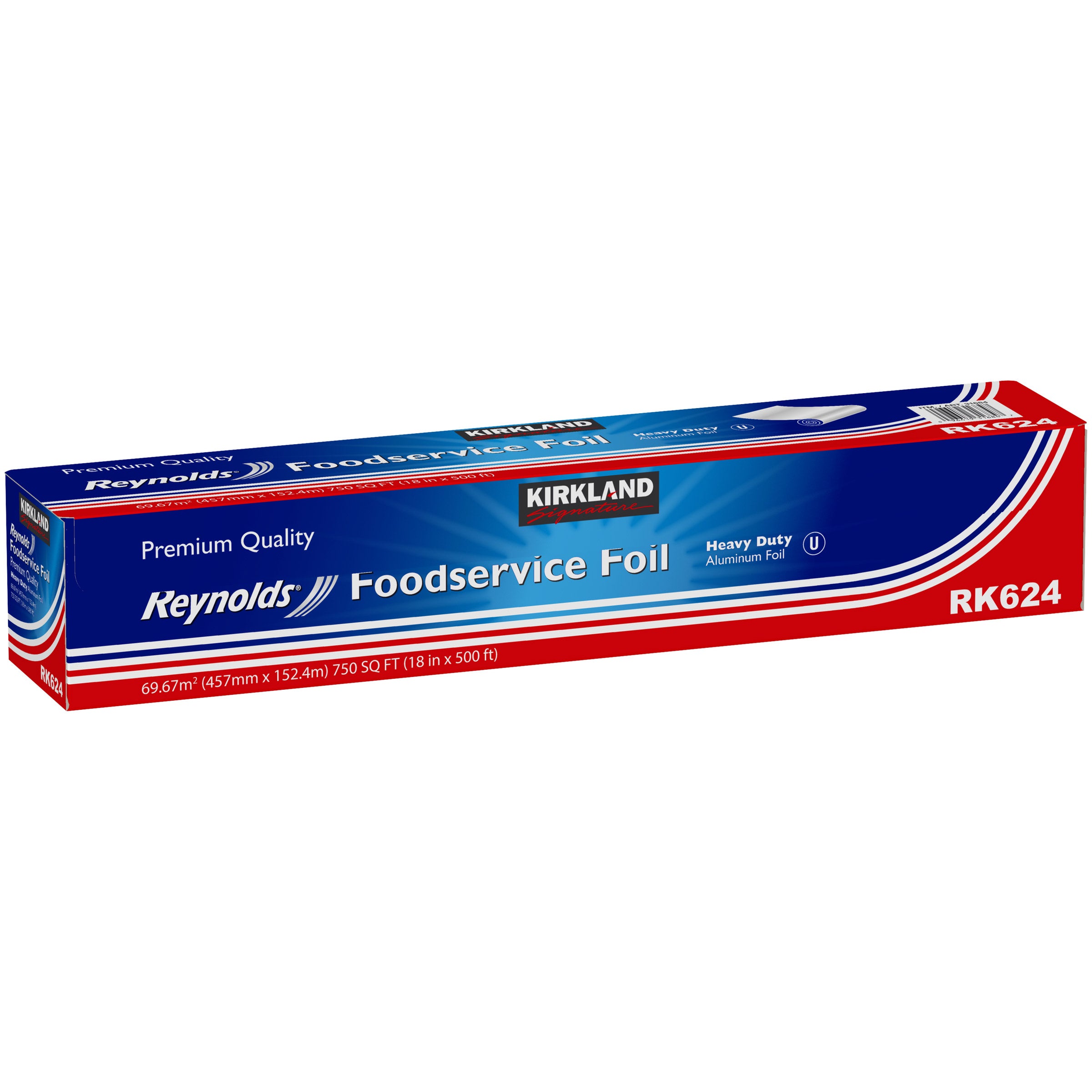 Kirkland Signature Reynolds Foodservice Foil HD, 18 in X 500 Ft