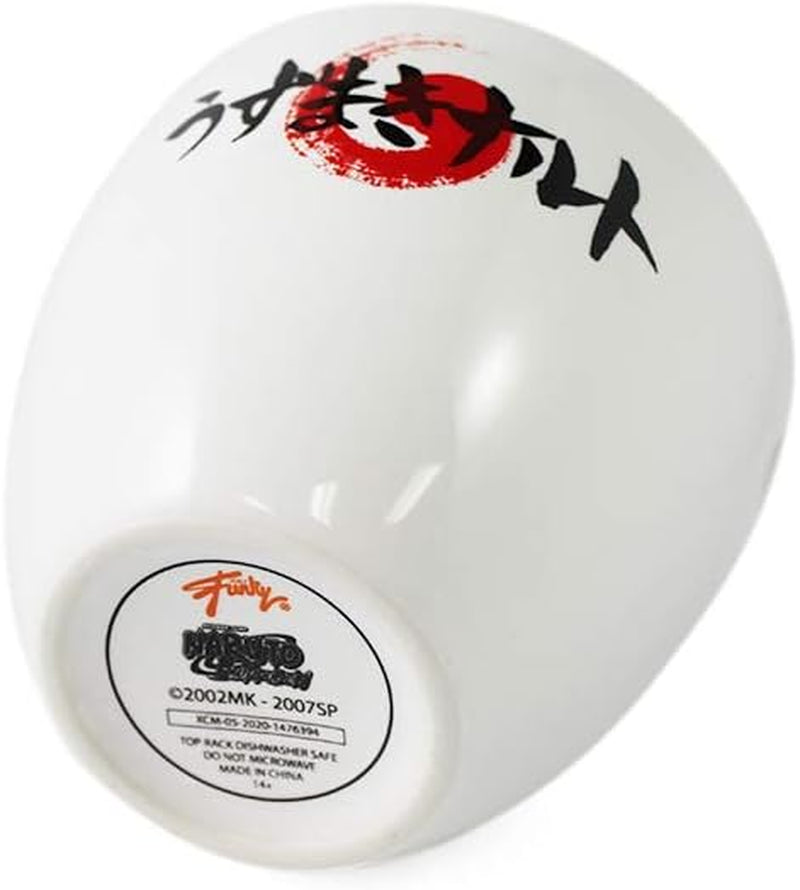 Naruto Ramen Bowl with Wooden Chopstick Featuring Naruto Eating Ramen | 16 Oz Naruto Gift Set | Kitchen Deco | Anime Bowl | Collective | Official Licensed