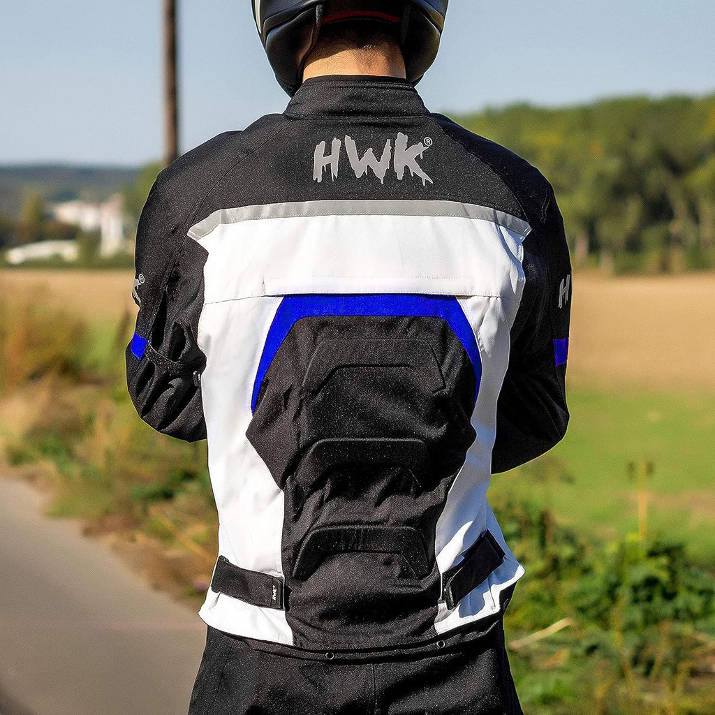 Spyder Motorcycle Jacket for Men with Weather Resistant Cordura Textile Fabric for Enduro Motocross Jacket